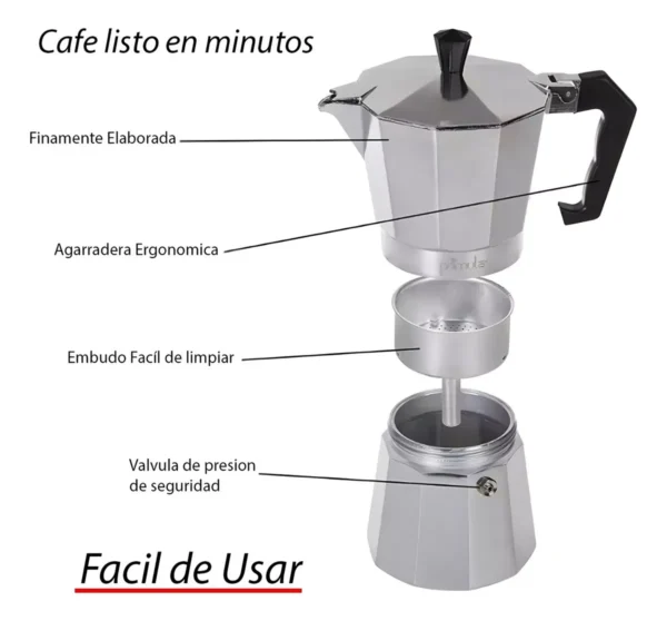 Cafetera Italiana 9 Tazas