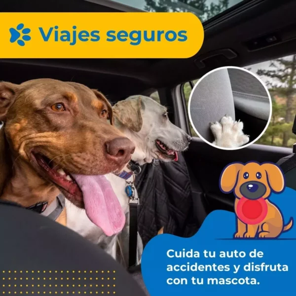 Protector Funda Cubre Asiento Auto Perros Mascotas Petpal