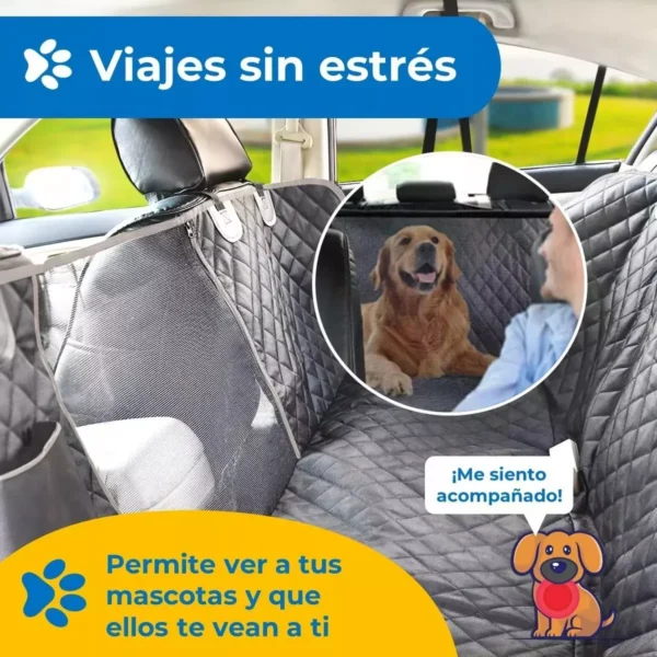Protector Funda Cubre Asiento Auto Perros Mascotas Petpal