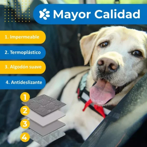 Protector Funda Cubre Asiento Auto Perros Mascotas Petpal