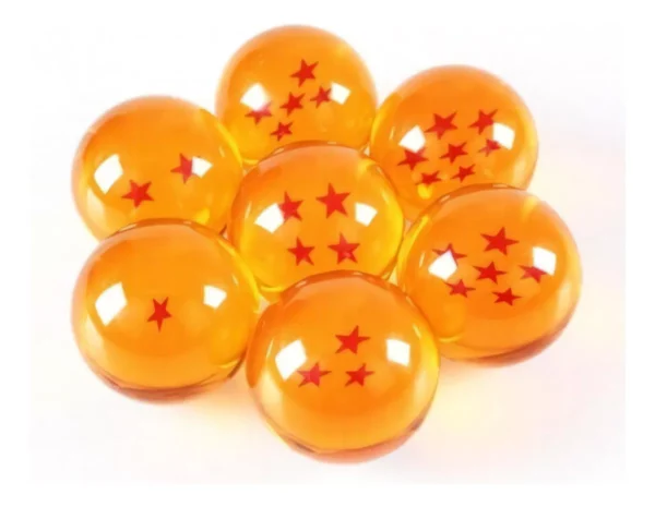 Set Esferas del Dragón Dragon Ball de 4.4 cm